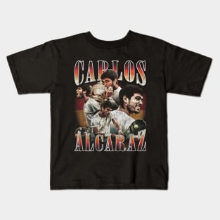 Carlos Alcaraz Vintage Kids T-Shirt